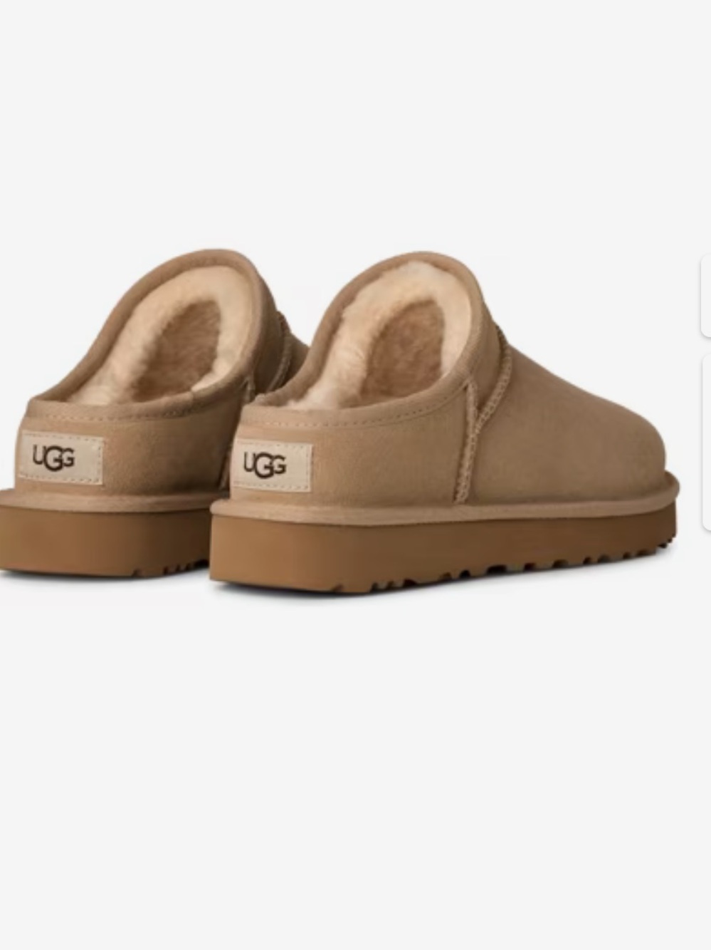 UGG Classic Slipper - Women size 12 color: sand new